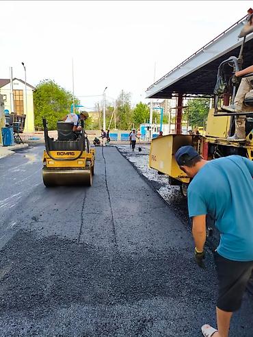 бордюр установка: Асфальт укладка асфальта, асфальтирование дарог,тротуары, складские — 9