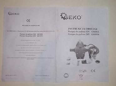 Ostali alati i mašine: GEKO 12V električna pumpa za gorivo - Namenjena za prebacivanje — 7