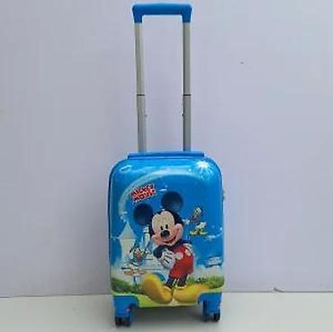 Rančevi, torbe i koferi: Dečji set kofera – Mickey Mouse motiv - Dva kofera (veći i manji) sa — 24