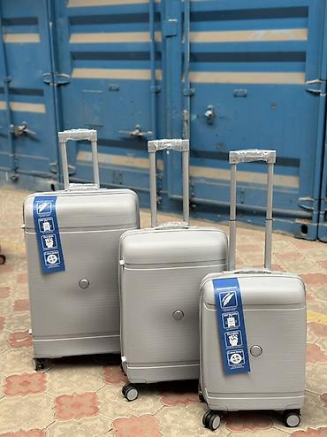 Чемоданы: Тройка L M S = 5500 сом Двойка L + М = 4000 сом Двойка L + S = 3500 — 16