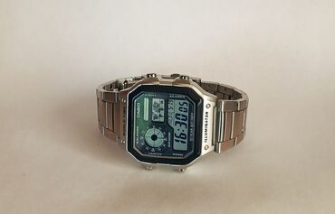 sssri saat: Б/у, Наручные часы, Casio, цвет - Серебристый