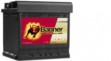 Akkumulyatorlar: Banner, 60 ah, Orijinal, Almaniya, Yeni — 4