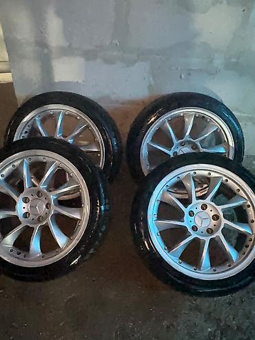 skyline gtr: Комплект из 4 легкосплавных дисков с шинами для Mercedes — 1