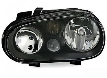 CRNI CLEAR GLASS FAROVI VW GOLF 4 IV | Crni tuning sportski clear