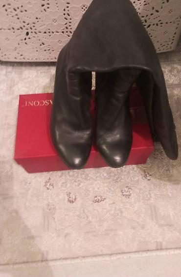 Сапоги: Кожаные деми сапоги Basconi. Разм.38. Состояние как на фото отличное — 1