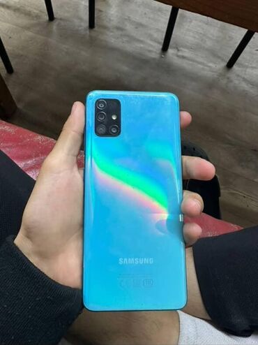 15 айфон цена: Samsung Galaxy A51, Б/у, 128 ГБ, цвет - Голубой, 2 SIM