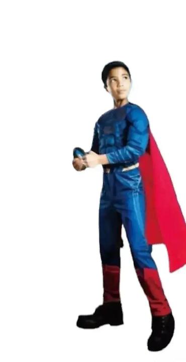 crveni tech fleece: Supermen kostim za decake. supermen kostim za decake supermen kostim — 1