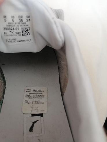 Patike: PUMA MAYZE kozne patike br 38. Koriscene, bez ostecenja. Duzina — 8