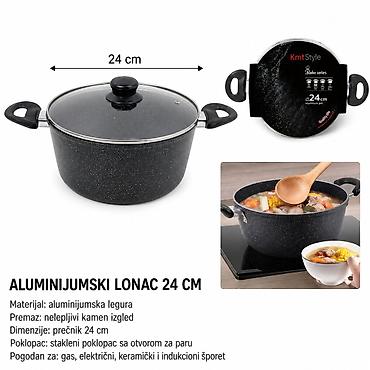 kuhn rikon šerpe: KMT Šerpa 5412169 Aluminijumski lonac prečnika 24 cm, idealan za — 1