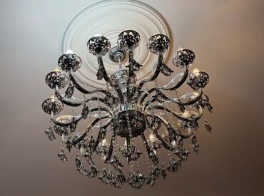 çilçıraq: Çılçıraq, 10 və daha çox lampa, Metal