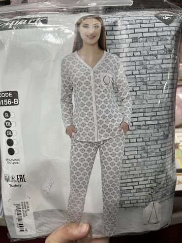 Домашние костюмы: Домашний костюм, Майка, Рубашка, Халат, Турция — 7