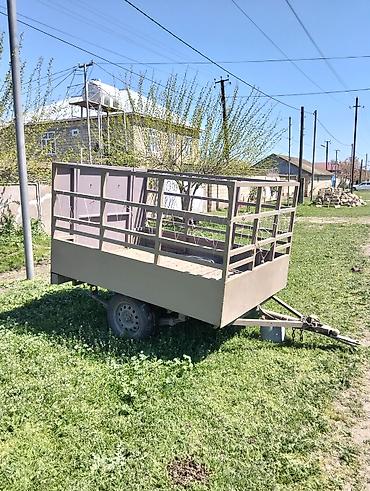 arxa stoplar: Təkoxlu qoşqu (pritsep), ferma və təsərrüfat işləri üçün uyğundur — 2