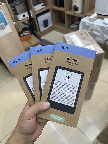 купить kindle: Электронная книга, Amazon, Новый, 6" - 7", Wi-Fi, цвет - Зеленый — 3