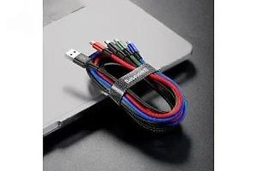 Kablovi za telefone: Baseus 3-u-1 USB kabl za punjenje i prenos podataka - Višenamenski — 20