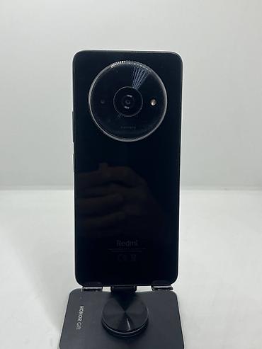 телефон а3: Redmi, Redmi A3, Б/у, 64 ГБ, цвет - Черный, 2 SIM — 4