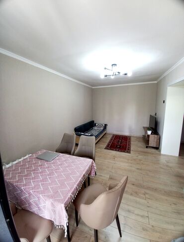 чуй алматинка квартира: 2 комнаты, 44 м², Индивидуалка, 3 этаж, Евроремонт