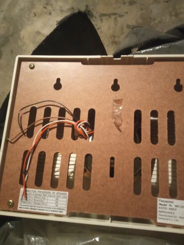 Dinamiklər və kolonkalar: Yeni Panasonic Kolonka, Növ - Akustik, rəng - Ağ — 2