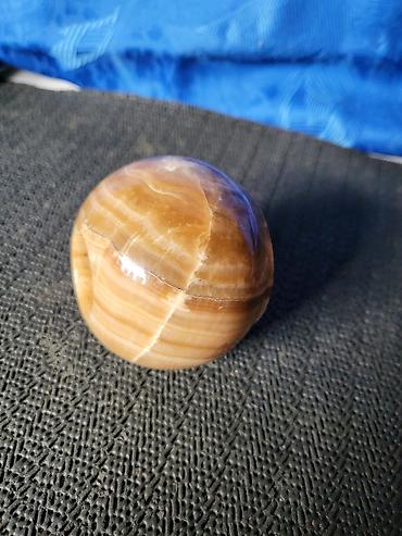 mini koš: Svecnjak nov od oniksa,poludragi kamen iz 70,80ih godina. Svecnjak — 8