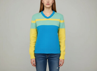 Swetry: Sweter damski, rozmiar M