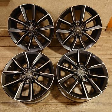 Диски: Литые Диски R 17 Honda, Комплект, отверстий - 5, Б/у — 7