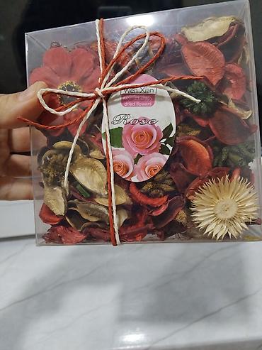 qurudulmuş dondurma: Aromaterapiya qurudulmuş güllər – “Rose” potpurri dəsti,yenidir — 2