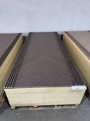 Стеновой гипсокартон: Бамбуковые панели для стен Размер: 3 м × 1,22 м Толщина: 5 мм — 26