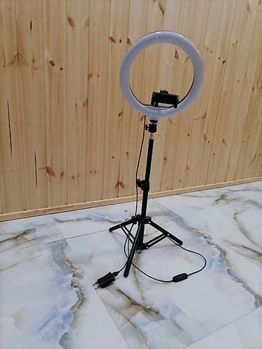 Фото и видеокамеры: LED ring işıq dəsti – tripod və telefon tutacağı ilə - Çapı: təxminən — 2