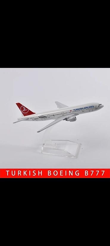 Digər oyuncaqlar: Aircraft model 🇹🇷 turkish airlines boeing 777 🇹🇷 dəmir təyyarələr — 3