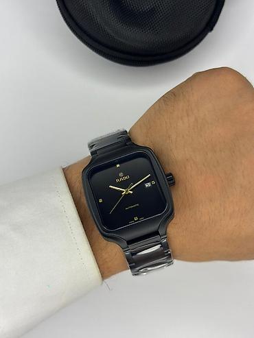 3d saat: RADO (Switzerland) kvadrat formalı avtomatik qol saatı - Korpus və — 7