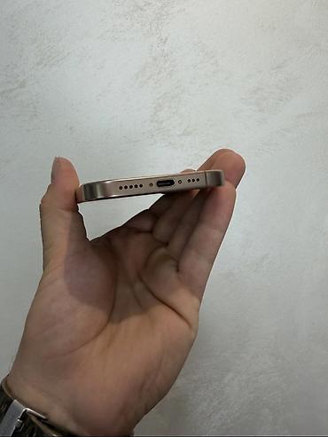 mi pad se: IPhone 16 Pro, Б/у, 128 ГБ, Desert Titanium, Кабель, 87 % — 2