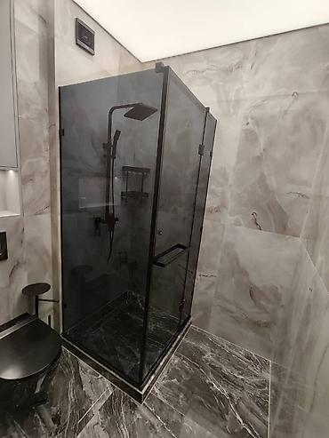 Душевые перегородки и ограждения: Душевые кабины душевая перегородка стеклянные перегородки для душа — 15