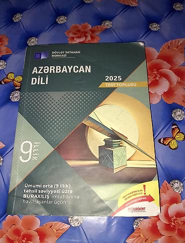 kitab rəf: Məhsul: “Azərbaycan dili 2025 – Test Toplusu” (Dövlət İmtahan Mərkəzi) — 1