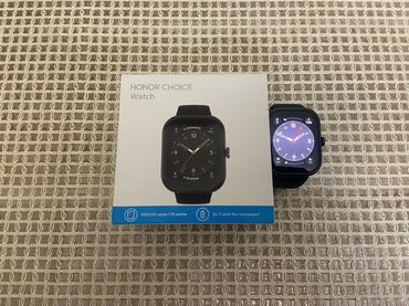 Smart saatlar: Smart saat, Honor, Sensor ekran, rəng - Qara