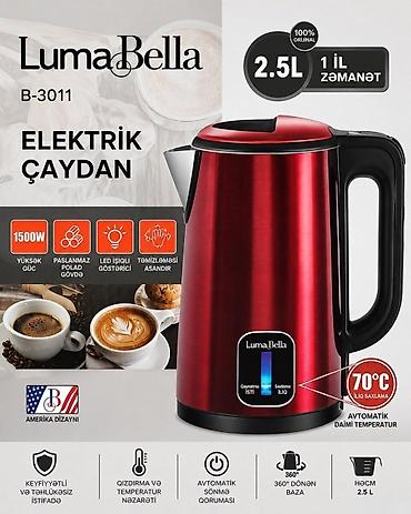 qovuqlu çay: Elektrik çaydan LumaBella Lumabella elektrik çaynik Məhsul haqqında — 1