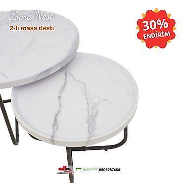 loft masa: Jurnal masası, Yeni, Açılmayan, MDF, Yumru masa — 7