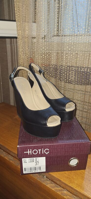 garda shoes: Размер: 37, цвет - Черный, Новый