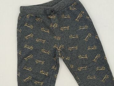 spodnie woskowane czarne: Sweatpants, Next, 2-3 years, 92/98, condition - Very good