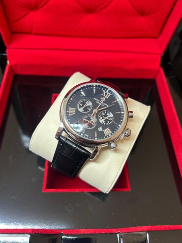 Qol saatları: Yeni, Qol saatı, Patek Phillipe, rəng - Qara — 2