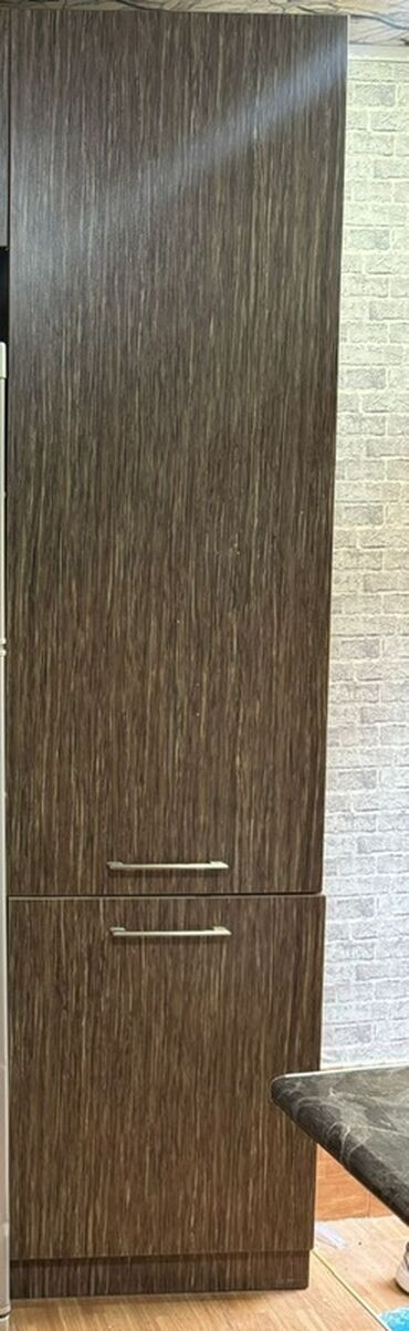 открытая вешалка для одежды: Şkaf - Material: laminat örtüklü MDF/LDSP, tünd ağac teksturası -