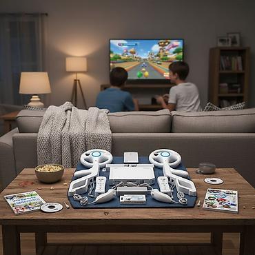 сони: Игровая приставка Nintendo Wii (Полный комплект + 100+ игр на ЖД + — 4