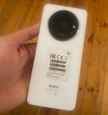 xiomi redmi 15: Seti bağlıdı ekranı çat internletlə işləyir Redmi smartfon – ağ rəng — 1