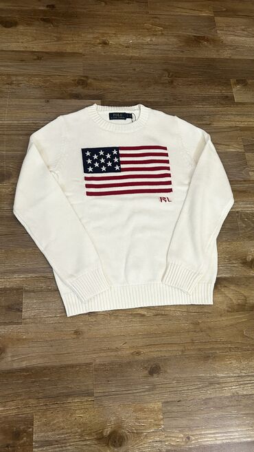 амор толстовка: Мужская толстовка, M (EU 38), Polo Ralph Lauren, Новый, цвет - Белый