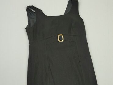 sukienki czarna midi: Sukienka, S, stan - Bardzo dobry