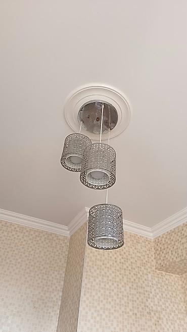 lan: Çılçıraq, 3 lampa, Metal — 1