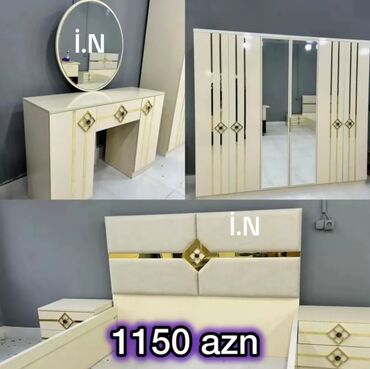 Yataq otağı dəstləri: 2 təknəfərlik çarpayı, Tumba, 2 tumba, Dolab, Azərbaycan, Yeni -da lalafo.az — 24 Yataq otağı dəstləri: 2 təknəfərlik çarpayı, Tumba, 2 tumba, Dolab, Azərbaycan, Yeni — 24