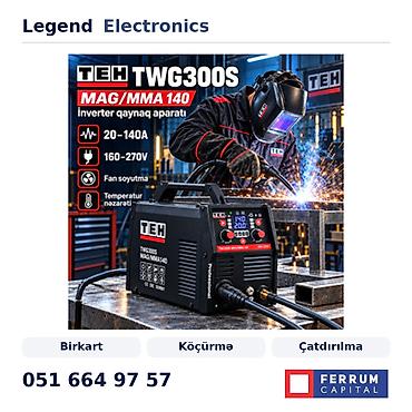 kreditle drel: Elan başlığı: Qaynaq aparatı TEH TWG300S, Əl ilə qövs qaynağı, Metal — 1