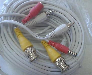 Oprema za video nadzor: Kabal 10m, 20m, 30m, 50m,RG-59 i utp305m. komplet kabal za video — 3