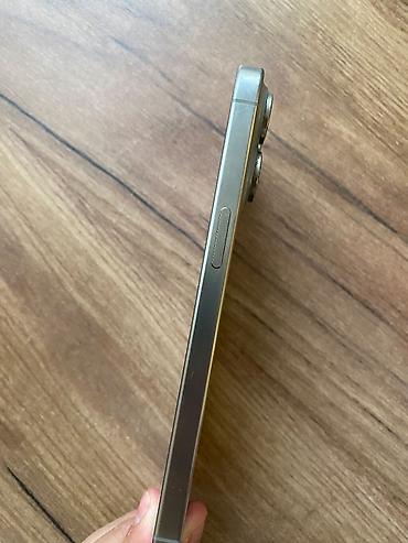 prodat iphone: IPhone 15 Pro Max, 512 GB, Natural Titanium, Simsiz şarj, Barmaq izi, Face ID — 2