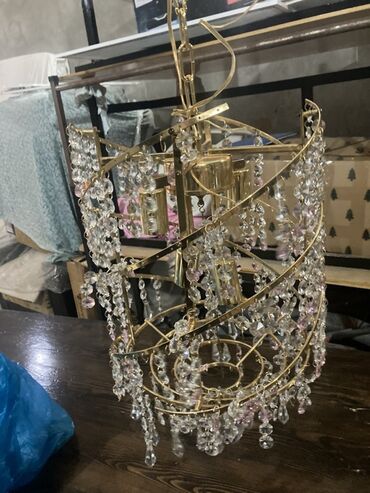 Pastel dəstləri: Çılçıraq, 10 və daha çox lampa, Metal