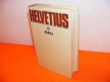 dva srca slike: O duhu - Claude-Adrien Helvetius Tvrd povez sa zaštitnim omotom — 1